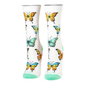 Butterfly Women's Crew Socks