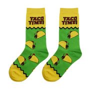 Taco Time Women's Crew Socks