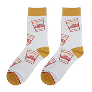 Cup Noodles All Over Men's Crew Socks