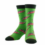 Mountain Dew All Over Men's Crew Socks