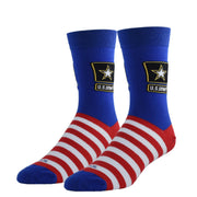 USA Army Flag Men's Crew Socks