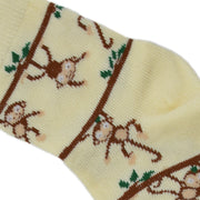 Monkeys Little Kids Crew Socks