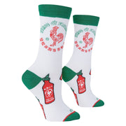 Sriracha All Over Women's Crew Socks