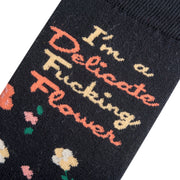 Delicate Flower Women's Crew Socks