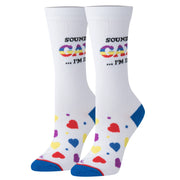 Sounds Gay Im In Women's Crew Socks