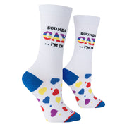 Sounds Gay Im In Women's Crew Socks