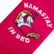 Namastay In Bed Women's Crew Socks