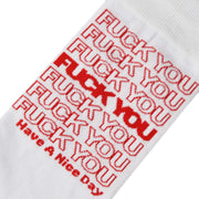 Fuck You Bag Men's Crew Socks