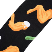 Buffalo Wings Men's Crew Socks