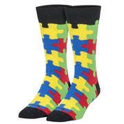 Puzzled Men's Crew Socks