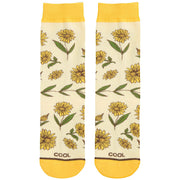 Sun Flower Women's Crew Socks