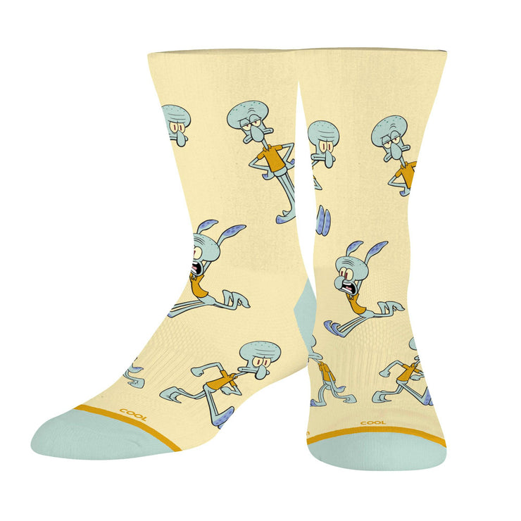 Squidward Little Kids Crew Socks