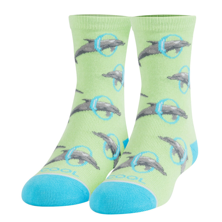 Dolphins Little Kids Crew Socks