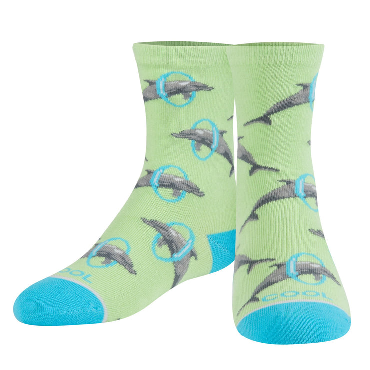 Dolphins Little Kids Crew Socks