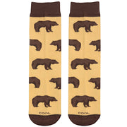 Grizzly Bear Men's Crew Socks