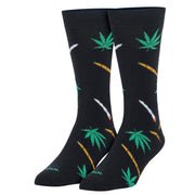 Weedies Men's Crew Socks