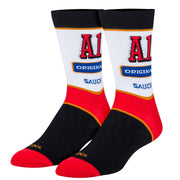 A1 Steak Sauce Men's Crew Socks