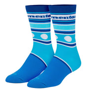 Mentos Stripes Men's Crew Socks