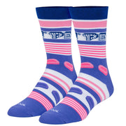 Pez Stripes Men's Crew Socks