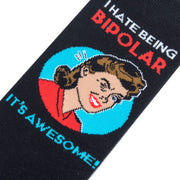 Bipolar Women's Crew Socks