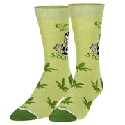 Guess Who's Stoned Men's Crew Socks