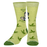 Guess Who's Stoned Men's Crew Socks