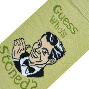 Guess Who's Stoned Men's Crew Socks