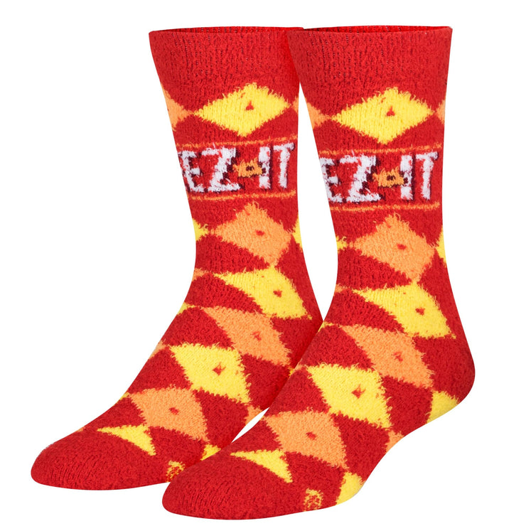 Checkered Cheez It Fuzzy Women&