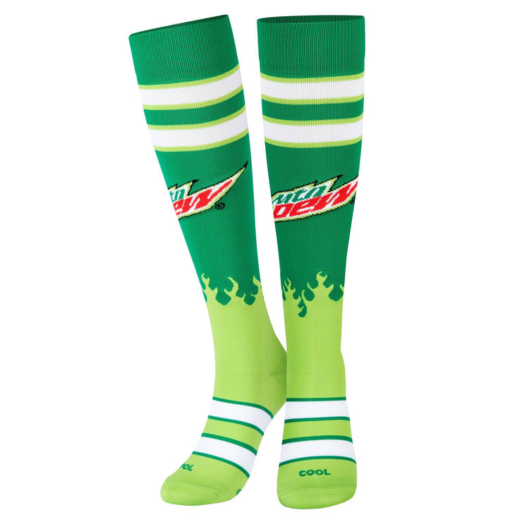 Mountain Dew Compression Socks