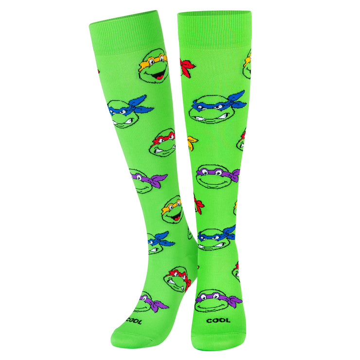 TMNT Heads Compression Socks