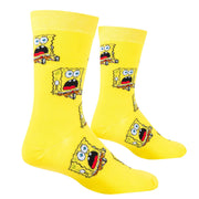 Surprised Bob Men's Crew Socks