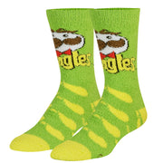 Pringles Sour Cream Fuzzy Women's Crew Socks