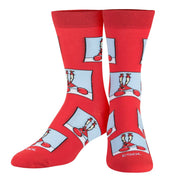 Confused Mr Krab Men's Crew Socks