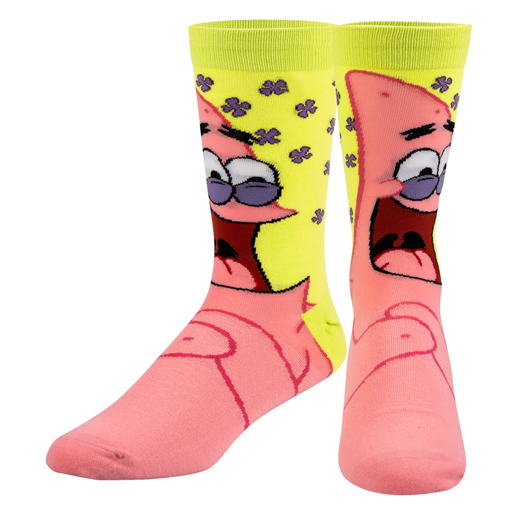 Odd Sox, Nickelodeon SpongeBob Cartoon Sock Gift Box Set, 8 Pairs, Fun, Colorful