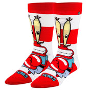 Mr Krabs Men's Crew Socks