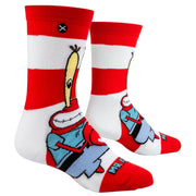 Mr Krabs Men's Crew Socks