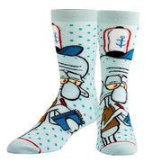 Squidward Men's Crew Socks