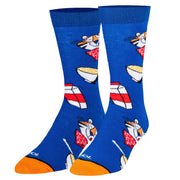 Frosted Flakes Cereal Bowls Men's Crew Socks