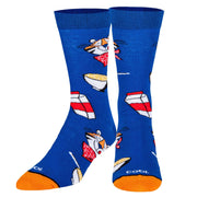 Frosted Flakes Cereal Bowls Men's Crew Socks