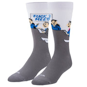 Fuck This Meeting Men's Crew Socks