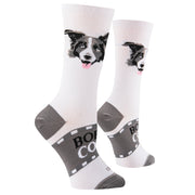 Border Collie Women's Crew Socks