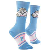 Poodle Women's Crew Socks