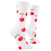 Cherry On Top Women's Crew Socks