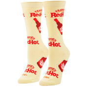 Franks Logo & Bottles Women's Crew Socks