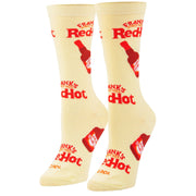 Franks Logo & Bottles Women's Crew Socks