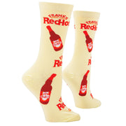 Franks Logo & Bottles Women's Crew Socks