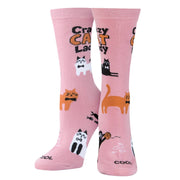 Crazy Cat Lady Women's Crew Socks