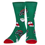 Apple Jacks Cereal Bowl Men's Crew Socks