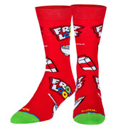 Froot Loops Cereal Bowl Men's Crew Socks