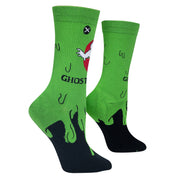 Ghostbusters Slime  Women's Crew Socks